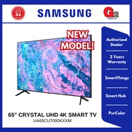 Samsung (Authorized Dealer) 65" Crystal UHD 4K Smart TV UA-65CU7000KXXM - Samsung Warranty Malaysia