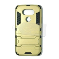 Ironman / Robotic Hybrid Case with Stand for LG G5 (Gold)