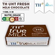 TH True Milk UHT Chocolate Fresh Milk 48 X 110ML