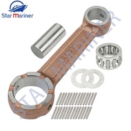 SALE 6E0-11650 Connecting Rod Kit For Yamaha Outboard Motor 2T 4HP 5HP 6HP 8HP Seapro 677-11650-01 6