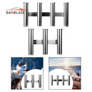 [Baoblaze] Boat Fishing Rod Holder Pole Stand Stainless Steel Fishing Tackle Tool Holder Fishing Rod Rack