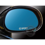 (Ready Stock ) S1164# 1set 4pcs D Sport Logo Sticker For Side Mirrior JDM Daihatsu