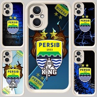 M-108 Persib White Casing for OPPO Reno 8 Find X5 7 7Z 8Z Lite 5G
