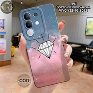 Latest VIVO Y29 4G 2025 Case - Leviora Fashion Diamond VIVO Y29 4G 2025 Softcase - Pro Camera Latest