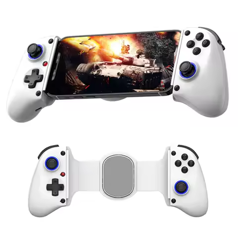 Mobile Phone Stretching Game Controller Wireless BT Game Controller Mobile Gaming Controller for Swi