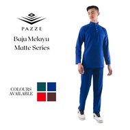 [Koshibo] Pazze Baju Melayu Modern Slim Fit - EmeraldGreen RedChili RoyalBlue Burgundy