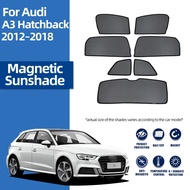 Car curtain Sunshade For Audi A3 Sportback 8V 2012-2020 Front Windshield Car Sunshade Shield Rear Si