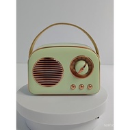 5W Retro Bluetooth Speaker with FM Radio, Vintage Wireless with 10H Playtime 500mah Battery, Bluetoo