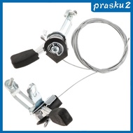 [Prasku2] Thumb   Gear   Shifter   Levers   for   MTB   with   Inner   Cables   3x6 / 3x7
