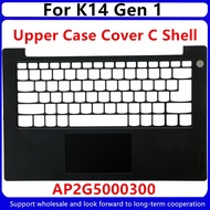 Laptop upper cover New For Lenovo K14 Gen 1 keyboard palm rest case shell laptop AP2G5000300 Touchpad Laptop