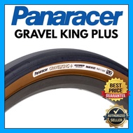 PANARACER GRAVEL KING PLUS 700 x 32C |700 X 28C  BLACK/BROWN_TUBELESS COMPATIBLE panaracer graver tire tyre japan