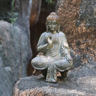 Buddha Statue Crafts Ornaments Buddha Head Buddha Head Crafts Zen Buddha Statue Ornaments Courtyard 