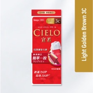 CIELO Cream Hair Color Mermaid Pink / 3C Light Golden Brown / 3MA Mint Ash / 3RO Light Mahogany Brow