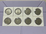 （十角形伍圓76年八枚）香港硬幣英女王伊利沙伯1976年伍元Government of Hong Kong Queen Elizabeth ll 1976 $5