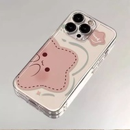 MERAH Clear Pink Fancy Star Case hp Vivo Y400 V60 Y19S V40 Lite 5G Y29 5Gv50 Lite Y28 Y33T V23 Y12 Y