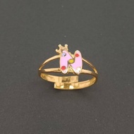 Unik Cincin HITS Cincin Anak Huruf N 0.9gr Kadar 750 - 2436 Murah