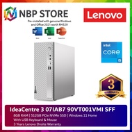Lenovo IdeaCentre 3 07IAB7 90VT001VMI SFF Desktop PC Grey ( I5-13400, 8GB, 512GB SSD, Intel, W11, HS