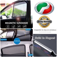 (Cover Tingkap Kereta) MAGNETIC SUNSHADE curtain ATIVA Aruz Alza Axia Bezza Myvi viva kancil car win