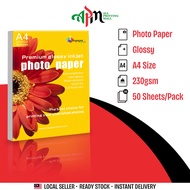 High Quality Glossy Photo Paper 135gsm / 180gsm / 230gsm / 235gsm Inkjet Photo Paper