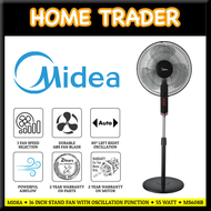 MIDEA ✦ 16” MANUAL STAND FAN ✦ MS608B