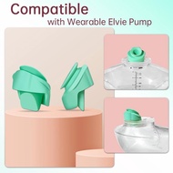 Duckbill Valves Compatible with Elvie Wearable Breast Pump Replacement Parts, Silicone Duck Bill Val