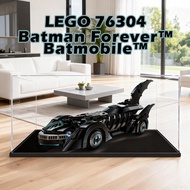 Storage Organizer Kotak Akrilik Transparent Display Box untuk LEGO 76304 Batmobile Handicraft 手办展示盒