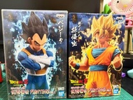 金證 龍珠超 七龍珠Z 孫悟空 達爾 超級賽亞人 BURNING FIGHTERS vol. 01. 02景品 公仔 兩隻合售600