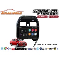 Nissan Almera 2015-2019 9'' Android Player GPS Waze + Casing (Set) With Socket