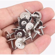 Universal with Pad PWA Self-Tapping Fixing Screws Diamond Mesh Screen Door Screen Window Special Scr