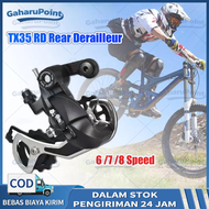 Rear Derailleur 6 7 Speed Tourney TY300 Kunci L - RD TY300 Tourney 6 7 Speed Kunci L/Sepeda  Rear De