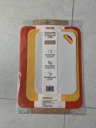 Meyer 美亞一套三件膠砧板/Cutting mat 3 piece set