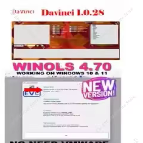 2026 hot sell newest for Da Vinci 1.0.28+Winols 4.7 latest version software repair