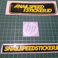 Universal helmet visor logo Sticker hp