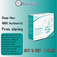 【Buy 3 Get 1 Free!】 BElixz N’exBio Next-Gen Gut Health Formula 30 Sachets – 3-in-1 Prebiotics, Probi