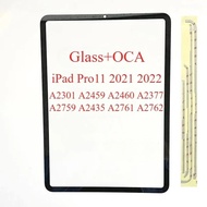 OEM Front Screen Outer Glass With OCA  Frame Sticker For iPad Pro 11 3th 2021 2022 A2301 A2459 A2460