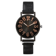 Digital Hot-selling Fashion Student Ladies Watch Female Watch Iron-absorbing Stone Strap Quart