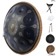 ☹440Hz D-minor handpan drums 9/10 tone tambor yoga meditation instrument music drum gift steel t 】▷