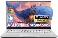 ASUS 14" Touchscreen Students Chromebook, FHD Anti-Glare Display, Intel Celeron N4500 (> i3-1115G4),