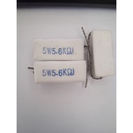 Resistor Keramik 5W 5.6Kilo 5.6 Kilo 5.6K Ohm