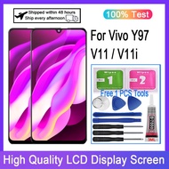 Original For Vivo Y97 V11 V11i LCD Display Touch Screen Digitizer Replacement