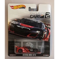 Hot Wheels Acura NSX GT3 Project Cars 2 Honda Metal Real Rider Premium not Tarmac Mini GT Tomica Mat