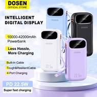 DOSEN Y342 Original Powerbank 42000mAh fast charging PD22.5W Portable 20000mAh 25000mAh Comes with t