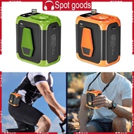 WIN Portable Waist Clip Fan Rechargeable Cooling Fan 150 Speed Adjustment Outdoor Cooling Fan with L