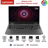 Lenovo LOQ 15ARP9-83JC009CUS 15.6"FHD 144Hz Gaming Laptop Ryzen 7-7435HS 16GB 512GB SSD RTX4070 8GB 