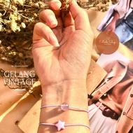 BEAD BRACELET (GLITER)/VINTAGE BRACELET