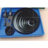 16-piece hole drill bit set