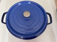 Staub La Cocotte 藍色鑄鐵鍋 26cm