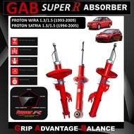 ORIGINAL SET GAB SUPER R FRONT ABSORBER / REAR ABSORBER - PROTON WIRA 1.3 1.5 / SATRIA 1.3 1.5