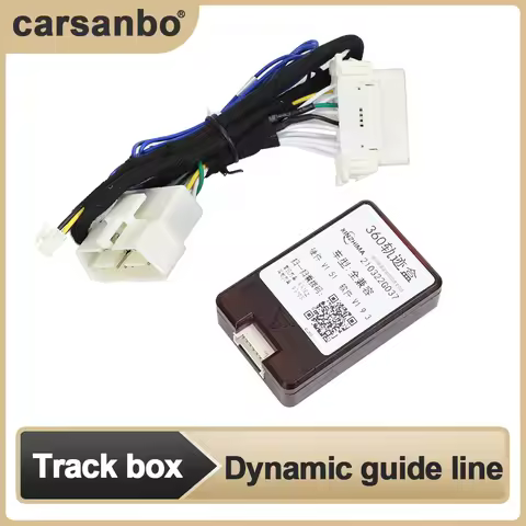 Carsanbo Car 360 3D Panoramic Bird's-eye View Panoramic System Dynamic Trajectory Tracking Line Guid