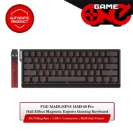 FGG MADLIONS MAD 60 Pro 8K RGB Hall Effect Magnetic Esports Gaming Keyboard (Magnetic Silver Switch)
